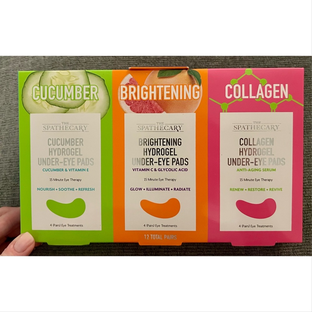 NWT The Spathecary HydroGel Under-Eye Pads Set | 12 Total Pairs